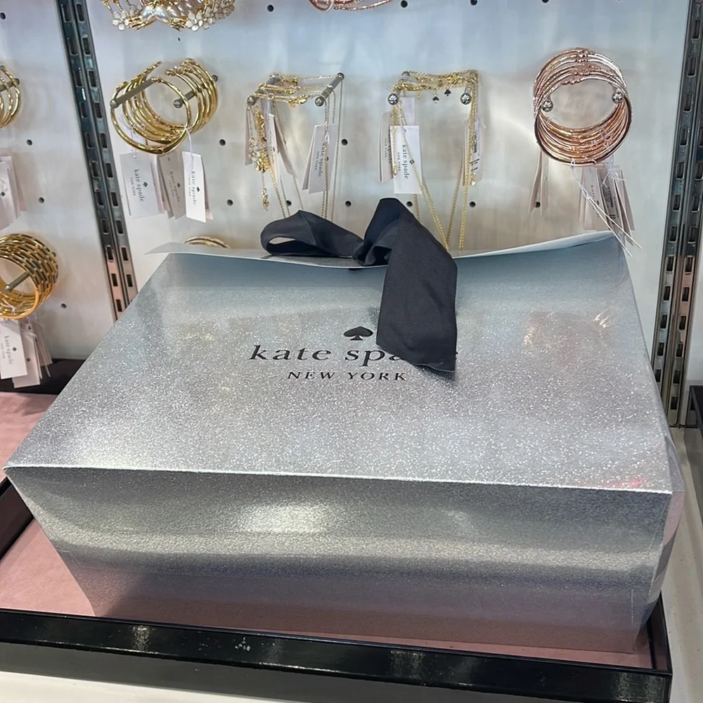 Kate Spade Gift Bag  Glitter
